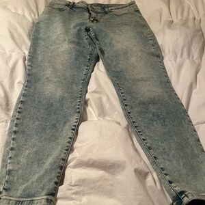 Maurices Light Blue Skinny Jeans
